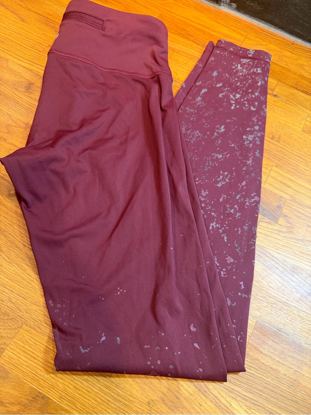 lululemon athletica Garnet mid-Rise speed wunder Leggings, size 4